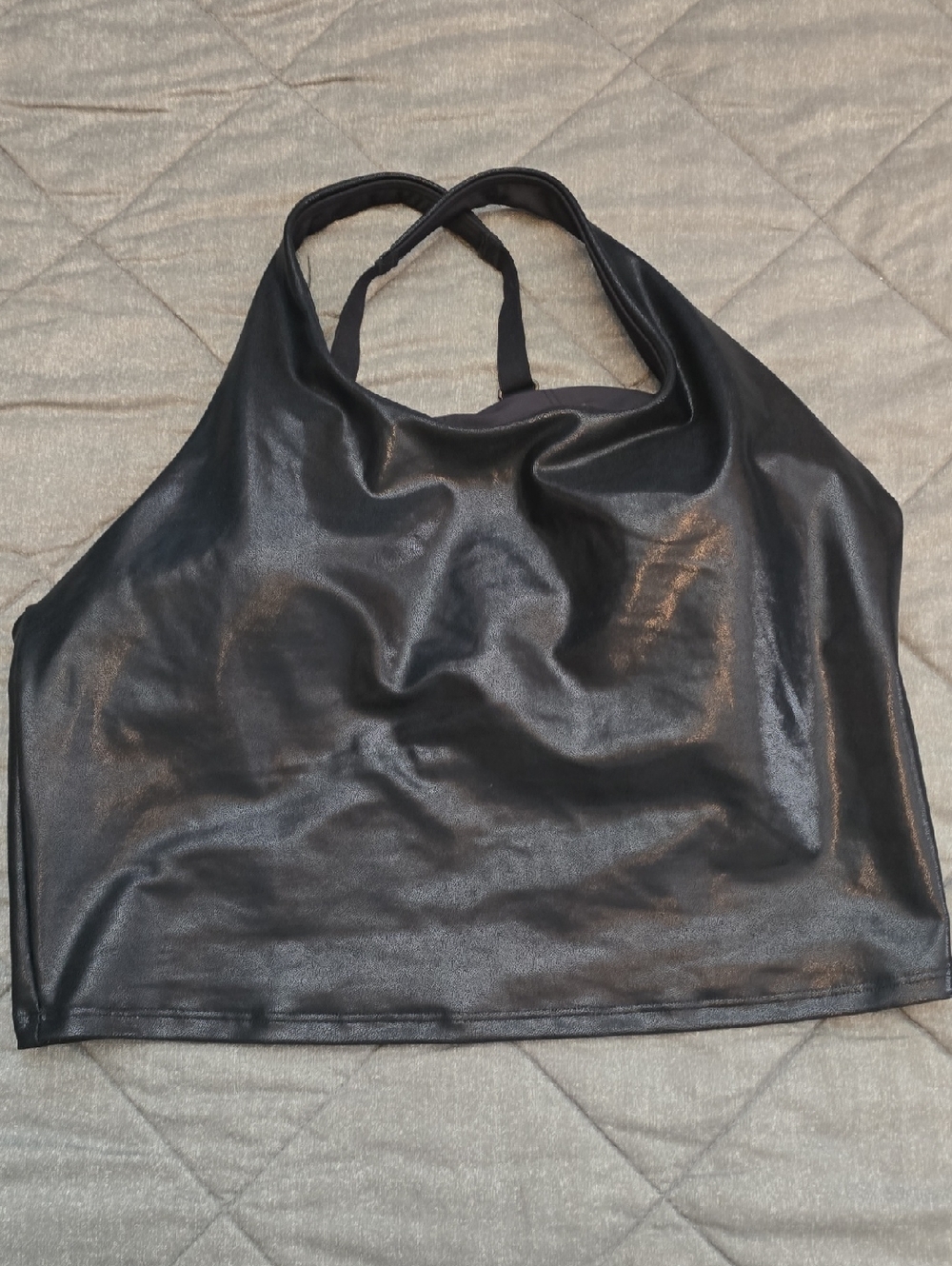 Old Navy Black Active Powersoft Sports Bra